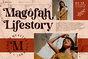 Magofah Modern Serif Font, a Script Font by Storytype Studio (Thumbnail 2 of 9)