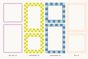 Pastel Pop Frames & Labels, a Graphic by cassi has hobbies (Thumbnail 4 of 9)