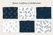Set of floral frames & wreaths, an Illustration by Anatartan Design (Thumbnail 9 of 10)