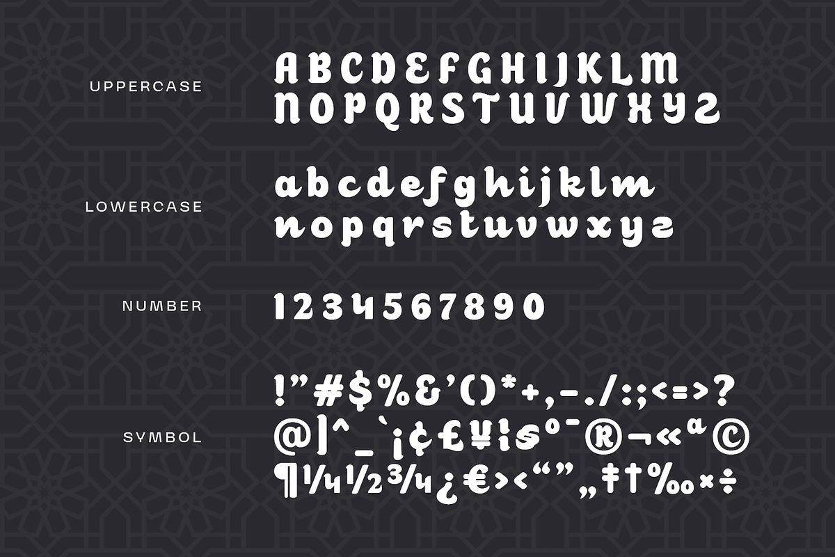 Dzulhijjah, a Font by Wildan Type (Photo 2 of 8)