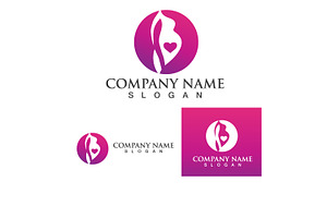 Pregnant moms logo template, a Branding & Logo Template by LOGOCREATIVE