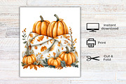 Watercolor Autumn Baby Shower, a Seasonal Illustration by Canvas Craft (Thumbnail 8 of 8)