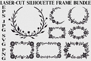 Vintage Laser Cut Frame, an Illustration by hafijul (Thumbnail 1 of 9)