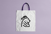 Bear Logo Christmas Hat, a Branding & Logo Template by Vectorium Studio (Thumbnail 2 of 2)