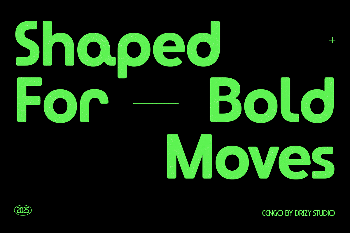 Cengo – Circular Sans Variable Font, a Sans Serif Font by Drizy (Photo 2 of 11)