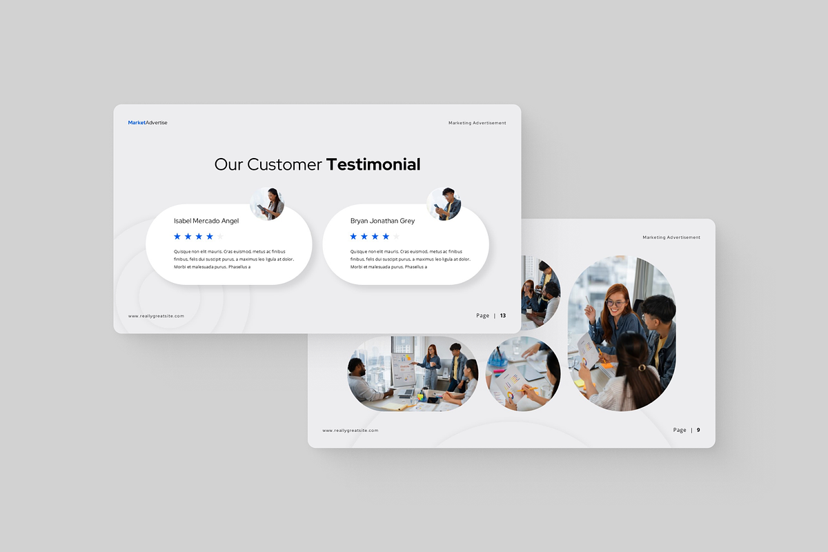 Marketing PowerPoint, a Presentation Template by Annora Studio (Photo 2 of 5)