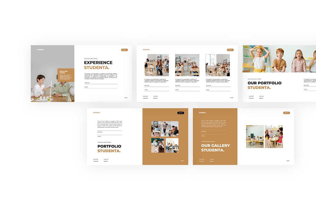 Studenta - An Education Presentation, a Presentation Template by Universitype (Photo 6 of 9)