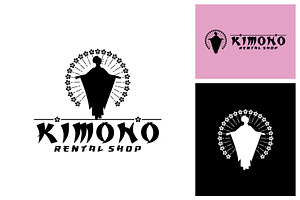 Japanese Kimono Cloth Logo, a Branding & Logo Template by Atlantis X Nurman Arbai