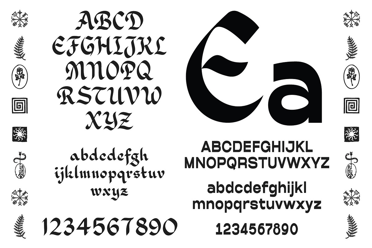KSP Krule, a Blackletter Font by letrasdegs (Photo 5 of 9)