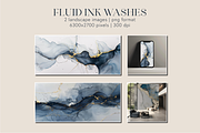 Fluid ink wash kintsugi backgrounds, a Background Graphic by Sugar River Merchantile (Thumbnail 4 of 4)