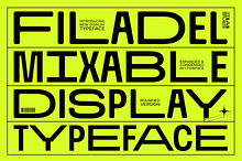 Filadel - Display Typeface