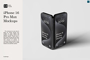 iPhone 16 Pro Max Mockups, an iPhone Mockup by Lxadesign (Thumbnail 1 of 14)