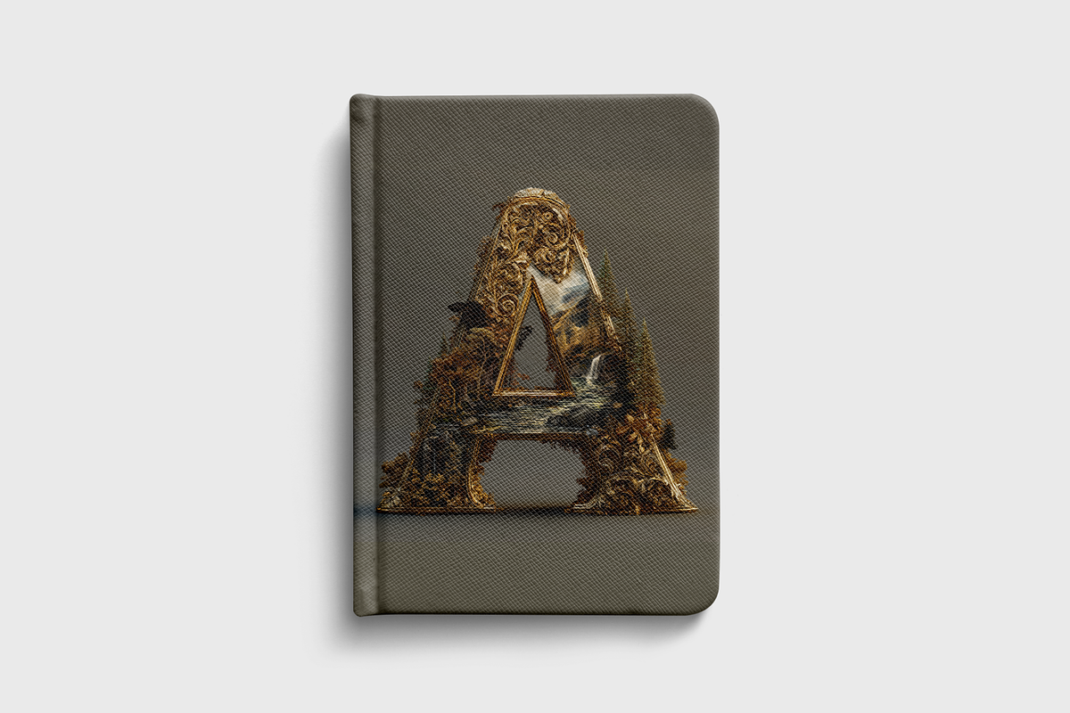 The Golden Alphabet, a Decorative Illustration by Typedreams.site (Photo 3 of 6)