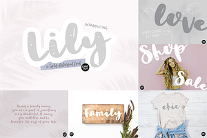 DESERT DREAMS Lettered Font Bundle