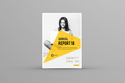 Annual Report Template, a Brochure Template by Pro-Gh (Thumbnail 1 of 12)