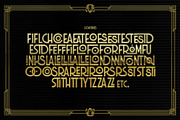Seahoarse Art Deco Display Fonts, a Font by Juru Rancang Studio (Thumbnail 6 of 8)
