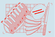 American Food Vector Illustrations, a Food Illustration by TheFoodAtlas (Thumbnail 19 of 19)