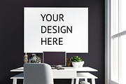 10 workplace poster mock up, a Print Template by ChromiumHeart (Thumbnail 10 of 11)
