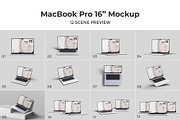MacBook Pro Mockup Kit, a Mac Mockup by graphicpages (Thumbnail 3 of 5)