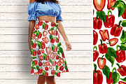 Summer basket! 12 patterns + 67 png, a Pattern Graphic by holaholga (Thumbnail 9 of 15)