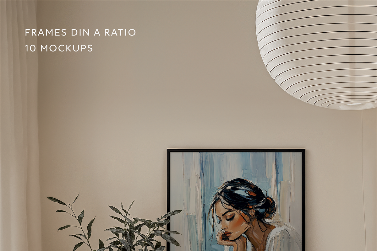 EVA Din A | Frame Mockup Collection, a Household Mockup by Acierto Studio (Photo 10 of 10)