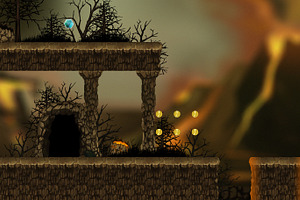Platformer Tileset HD 3: Volcano