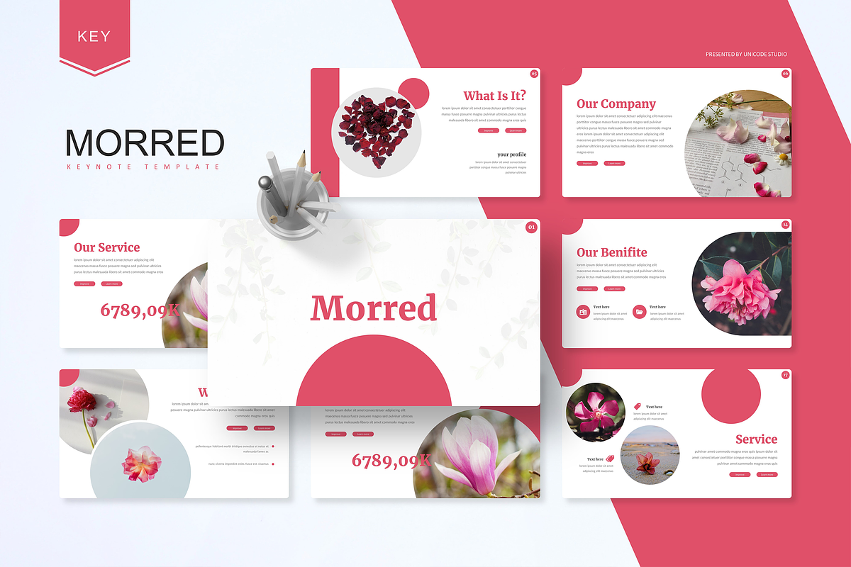 Morred - Keynote Template, a Presentation Template by UnicodeID (Photo 1 of 7)