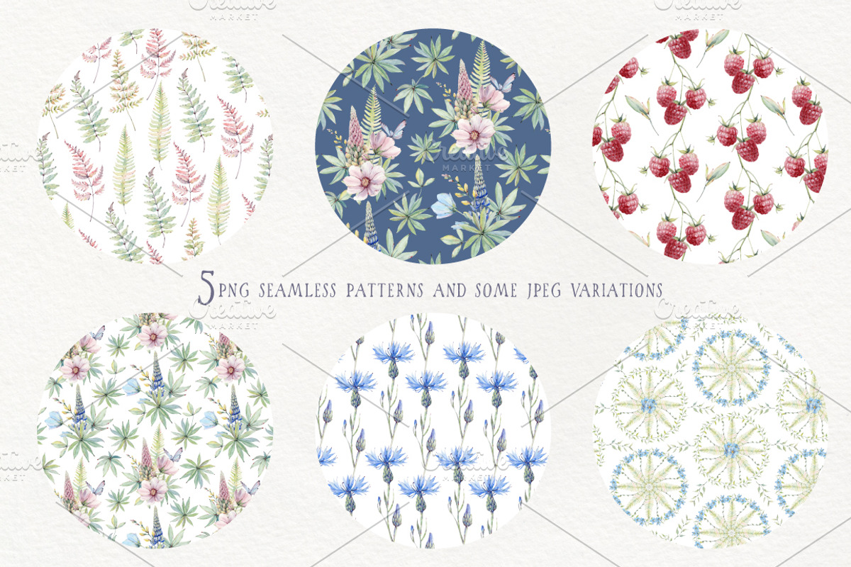 COUNTRY MORNING Watercolor set, an Illustration by Lemaris (Photo 6 of 9)