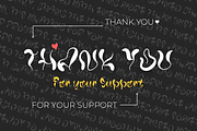 Elastico Modern Display Font, a Script Font by typendy (Thumbnail 8 of 9)
