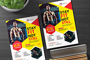 Fitness Trainer Flyer, a Flyer Template by Creativpixl (Thumbnail 2 of 8)
