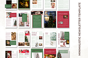 Christmas Newsletter Canva Template, an Email Template by Digital By Nikoleta (Thumbnail 7 of 10)