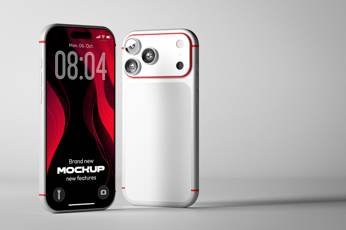 Pro Smartphone Mockup, an iPhone Mockup by Designer Dude