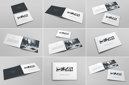 Brochure Catalog Mockup Bundle