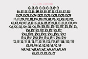 Birthday Verygood - Ligature Font, a Sans Serif Font by Airotype (Thumbnail 11 of 12)