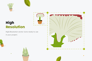 Cactus Vector Set