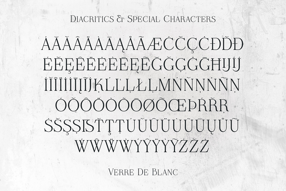 Verre De Blanc - An Elegant Serif, a Font by Evoke Type Studio (Photo 13 of 14)