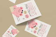 Baby Shower Invitation, an Invitation Template by graphicook (Thumbnail 2 of 3)