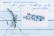 Sadlyne Wedding font + Cyrillic, a Script Font by IraDvilyuk (Thumbnail 15 of 22)