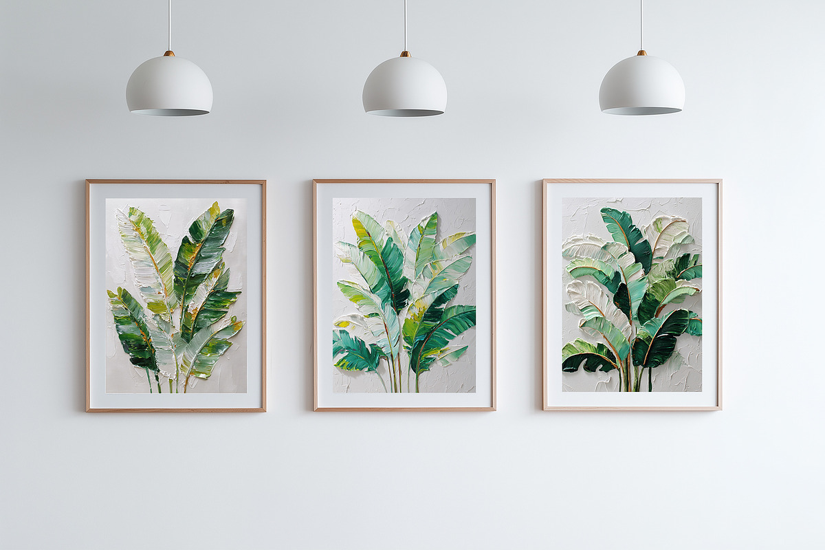 Tropical Leaves Illustration, a Decorative Illustration by Housui Patterns (Photo 4 of 12)