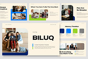 Biluq : Creative Biz Powerpoint, a Presentation Template by Punkl Camp (Thumbnail 1 of 16)