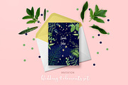RomanticNight Wedding Invitation Set, an Invitation Template by land art (Thumbnail 1 of 9)