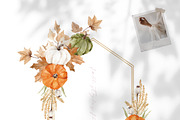 Watercolor Clipart - COZY Halloween, a Decorative Illustration by Beigetime (Thumbnail 13 of 19)