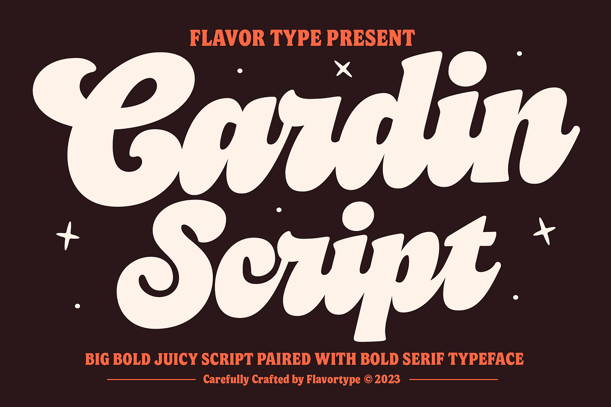 Cardin, a Script Font by Flavortype (Photo 1 of 21)
