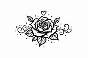 Elegant Rose Flower Bundle, an Illustration by Gfx_Store (Thumbnail 7 of 9)