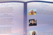 Heavenly Funeral Program Template, a Brochure Template by Four C Graphic (Thumbnail 10 of 10)