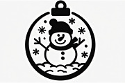 Christmas Ornament Laser Cut Design, a Graphic by balal (Thumbnail 12 of 16)
