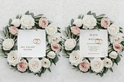 Square Card Mockup Lace Wedding, a Product Mockup by TatiMockup (Thumbnail 2 of 3)