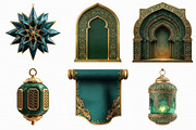 Watercolor Ramadan Clipart, an Illustration by Libby Wishes (Thumbnail 7 of 7)