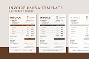 INVOICE CANVA TEMPLATE, a Print Template by The Little Lily Studio (Thumbnail 2 of 5)