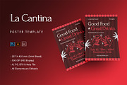 La Cantina - Poster, a Poster Template by StreaksideStd (Thumbnail 1 of 3)